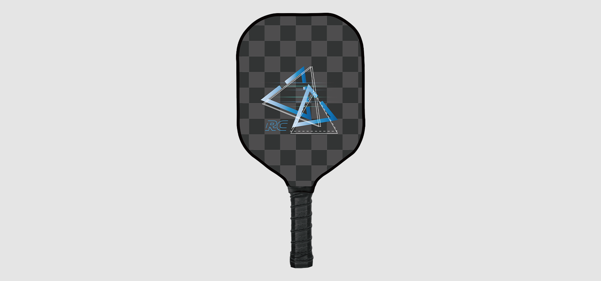 RC PULSE 18K Carbon Fiber Pickleball Paddle-Vivid